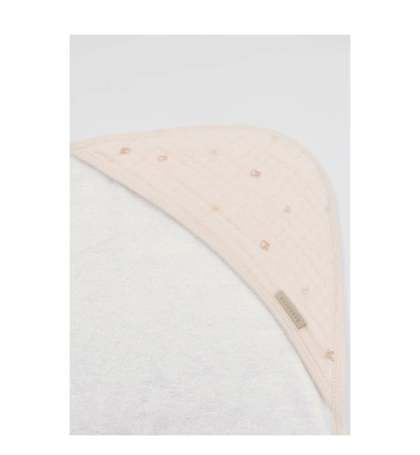 Asciugamano Con Cappuccio + Guanto Bamboom Animal Friends