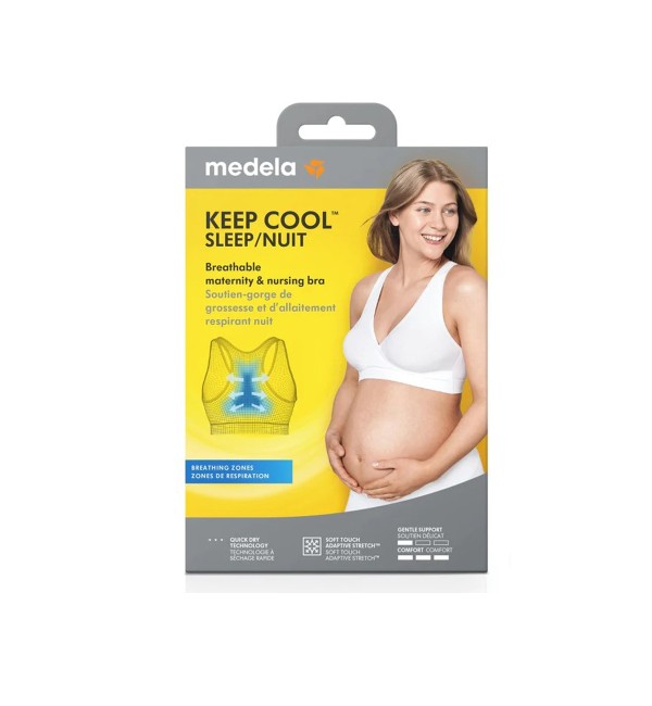 Reggiseno da notte Keep Cool Sleep bianco