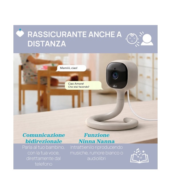 Video Baby Monitor WI-FI – Smart AI - Chicco