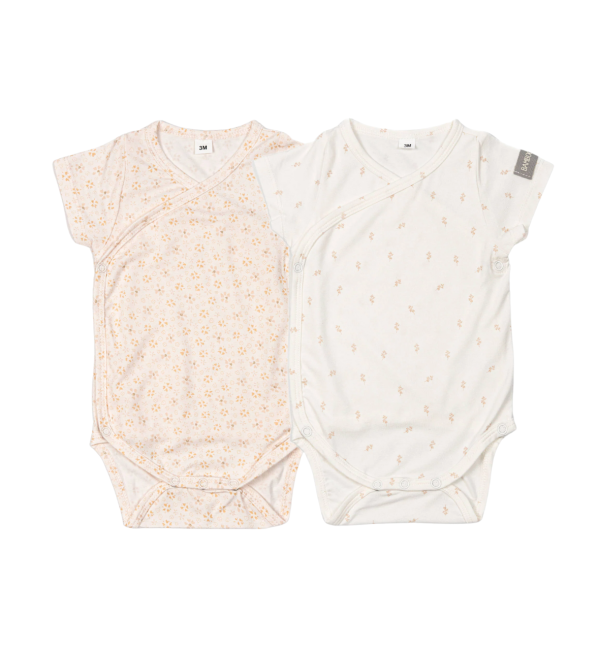 Body à manches courtes, 2 pièces, Bamboom