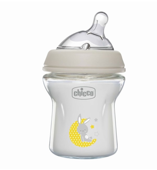 Biberon Natural Feeling Chicco in Vetro 150 ml