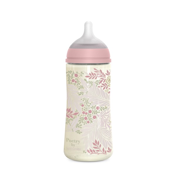 Bouteille en silicone Poetry Suavinex 360 ml