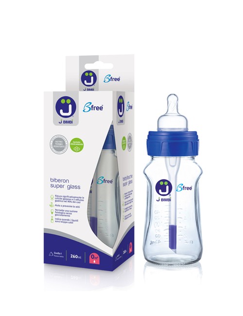 Biberon in vetro J Bimbi 160ml