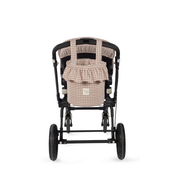 Borsa Bucket  Pralinè Vichy - Walking Mum