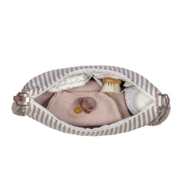 Gondola Praline Striped Shoulder Bag - Walking Mum