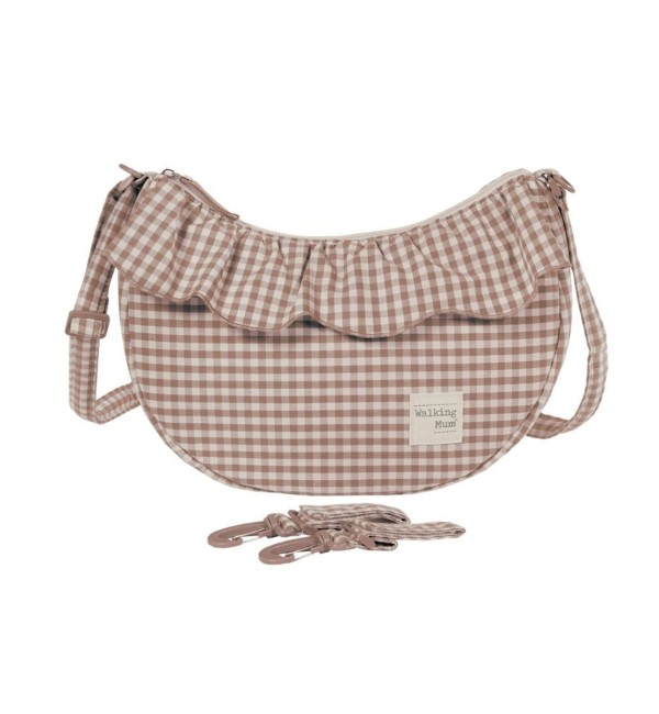 Vichy Gondola Praliné Schultertasche - Walking Mum