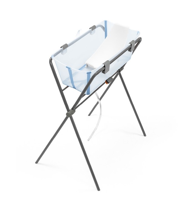 Bundle Vaschetta Pieghevole FLEXI BATH® + Stand STOKKE® FLEXI BATH®