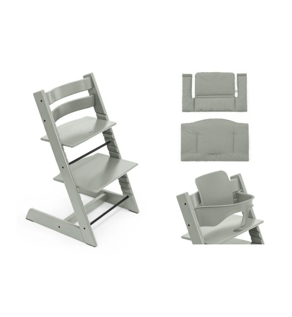 Bundle STOKKE ® TRIPP TRAPP ® Sedia + Baby Set + Cuscino