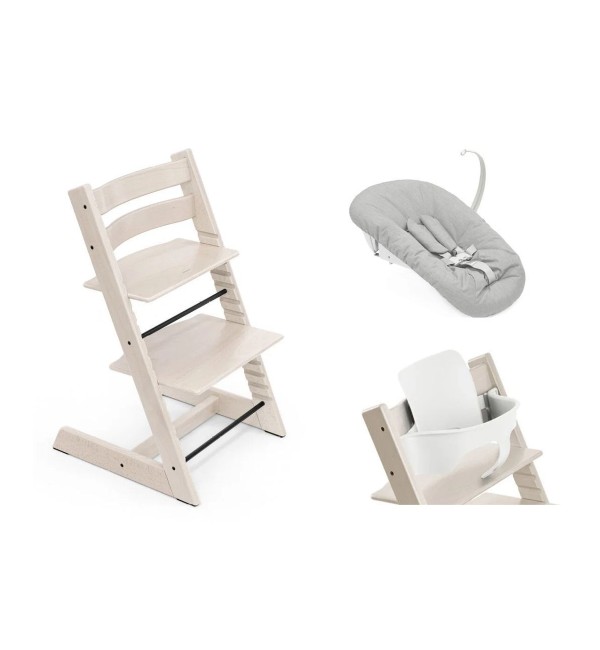 Bundle STOKKE ® TRIPP TRAPP ® Sedia + Baby Set + Newborn Set 