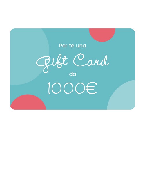 Gift card € 1000