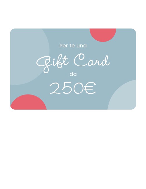 Gift card € 250