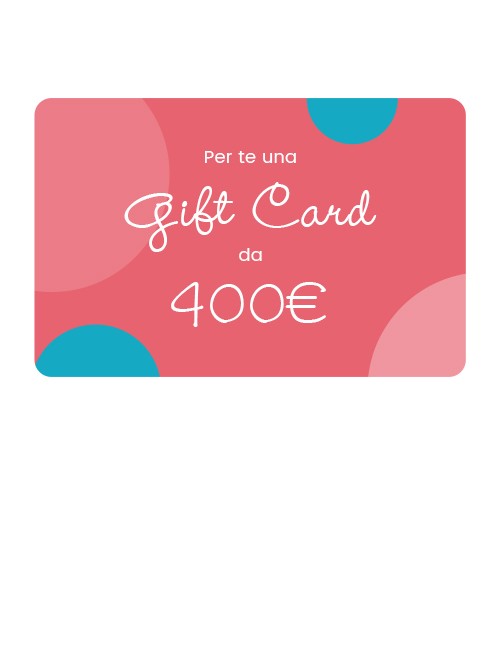 Gift card € 400