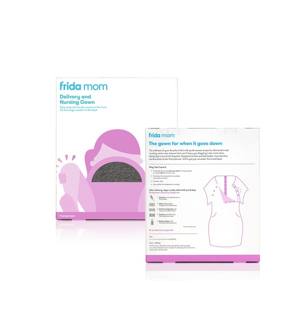 Frida Mom Maternity and Nursing Nightgown