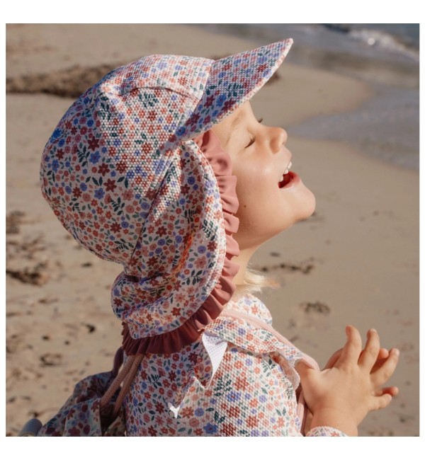 Gorra de playa Dreamy Flowerfield - Little Dutch