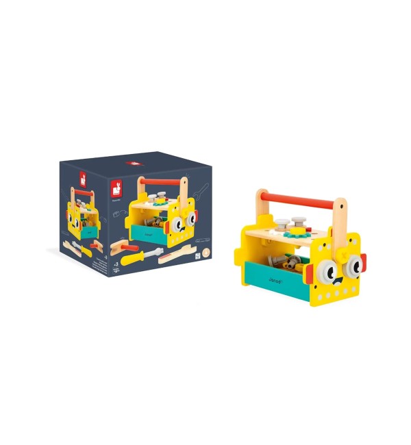 Brico'Kids Roboter-Werkzeugkasten Janod