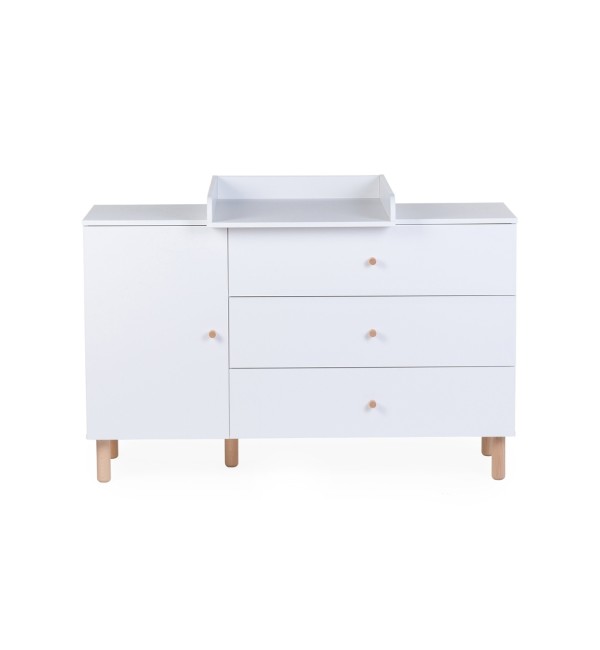 Wonder White Childhome Chest of Drawer and Changing Table
