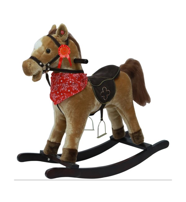Rocking horse with sounds