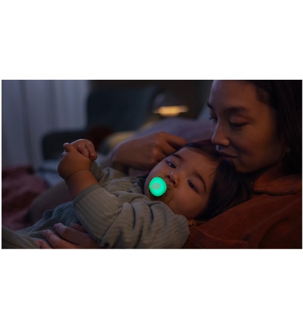 Chupete Ultra SoftNighttime para 6/18 meses - Philips Avent