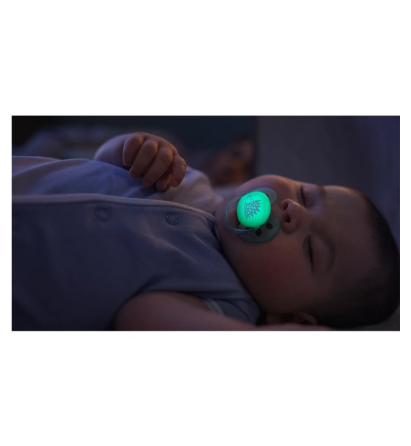Succhietto Pacifier Ultra SoftNighttime 0/6 Mesi- Philips Avent