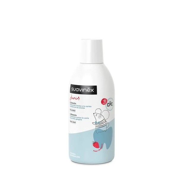 Collutorio Junior Gusto Fragola 500ml - Suavinex 