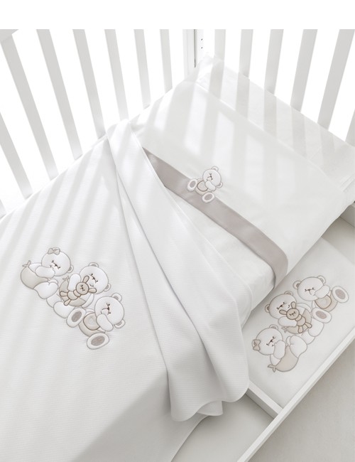 Ensemble de literie 3 pièces Erbesi Blueberry