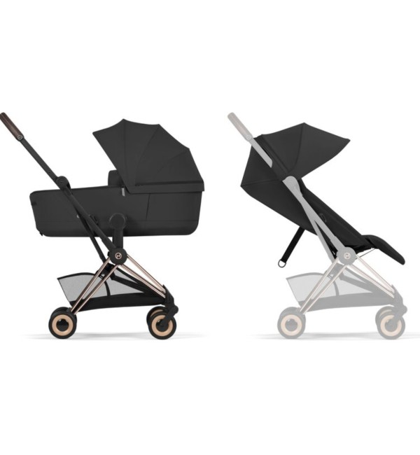 Duo Coya Cybex-Rahmen der neuen Generation in Roségold — Comfort Collection