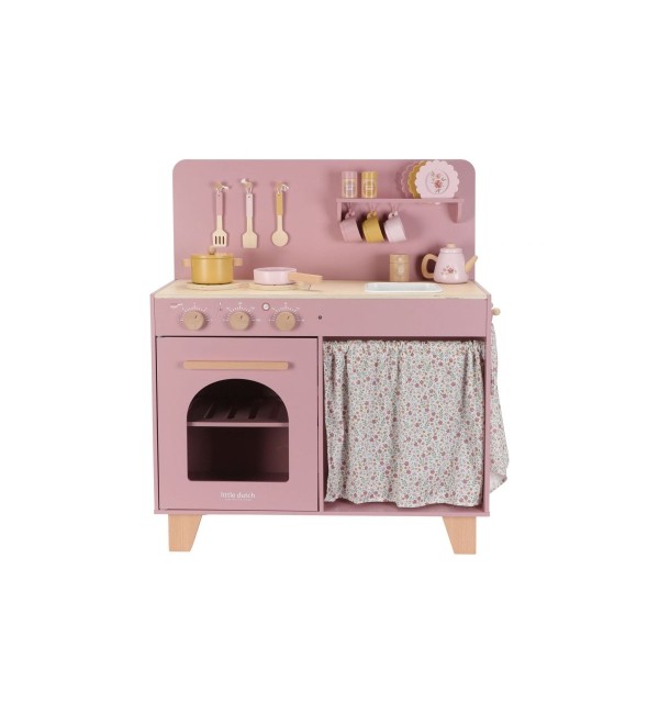 Cucina Rosa Little Dutch In Legno 