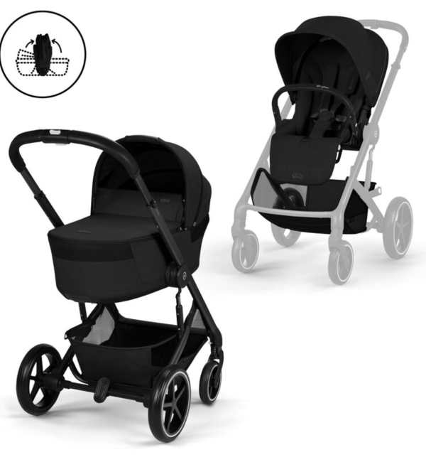 Duo Cybex Balios S Lux con navicella richiudibile