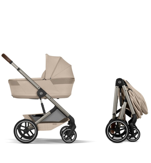 Duo Cybex Balios S Lux mit faltbarer Babywanne
