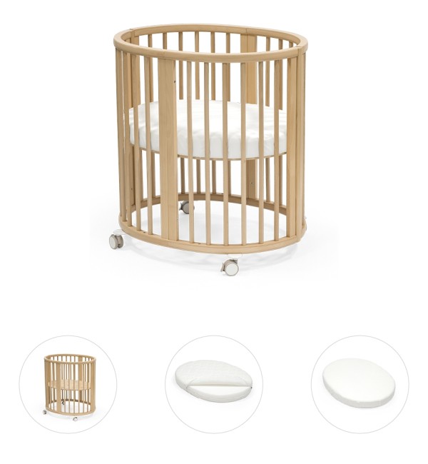 Bundle Stokke Sleepi V3 Culla + Materasso e Lenzuola OMAGGIO
