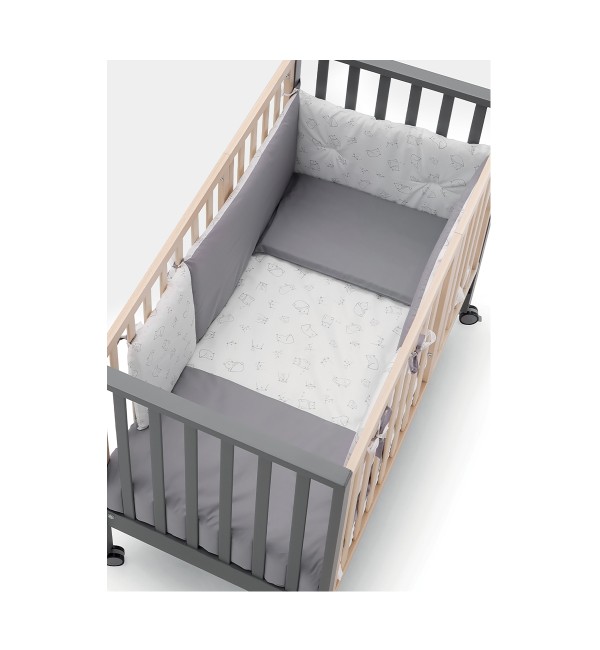 Culla/lettino Erbesi Evolution (Completo di Piumone + 1 Materasso)