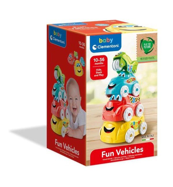 Veicoli Impilabili  Attività Scopri e Impara Clementoni
