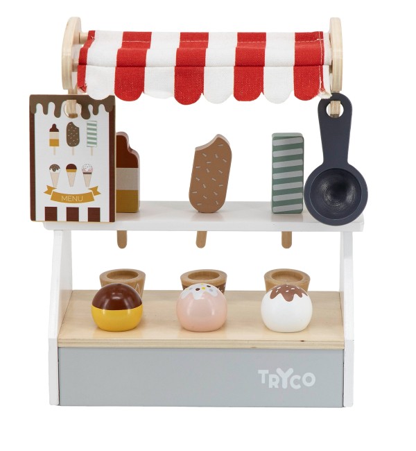 Wooden toy ice cream maker - Tryco