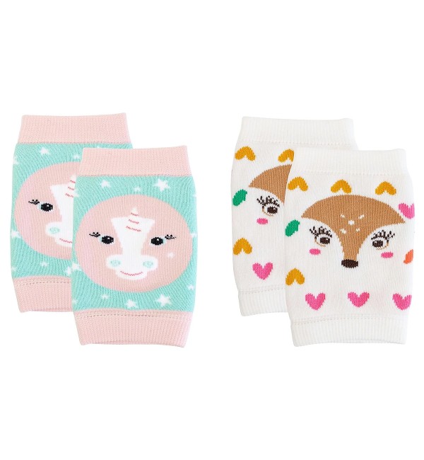 Set mit 2 rutschfesten Knieschützern zum Krabbeln Zoocchini