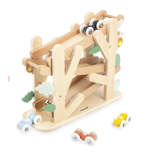 Sweet Cocoon Ramp and Car Set Janod