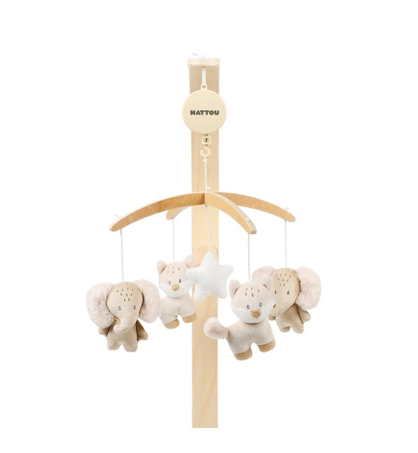 Giostrina in Legno Flo, Oli & Ernest - Nattou