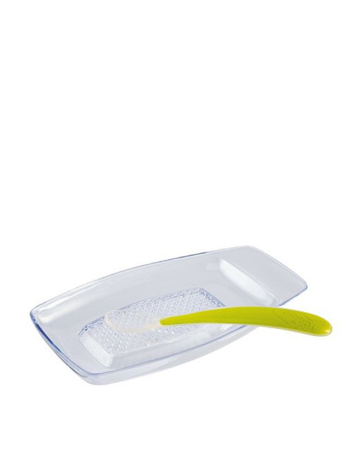 Silicone Grater And Spoon