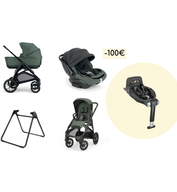 System Quattro Inglesina Aptica XT Promotion mit Darwin Recline 2026 + + Darwin 360°-Drehbasis
