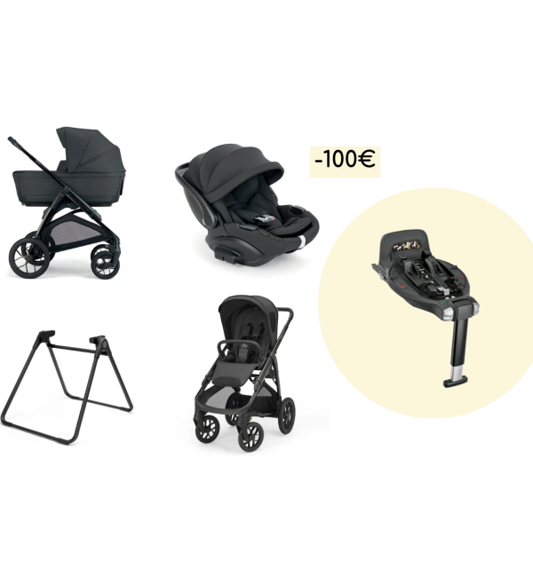 Promozione System Quattro Inglesina Aptica XT con Darwin Recline 2026 + Base girevole Darwin 360°
