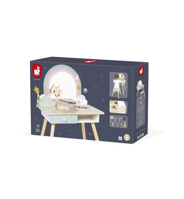 Janod Unicorn Makeup Table