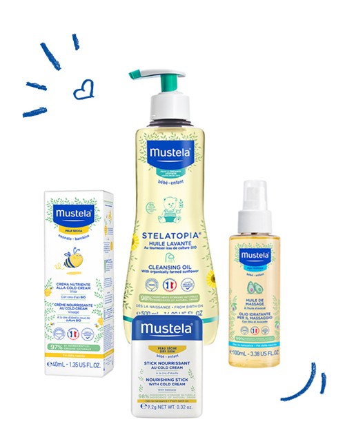 Mustela Hydration Kit - Prezzo: 33,50€ - Codice articolo: MUSTELAKIT -20% -  Igiene Negozio Online