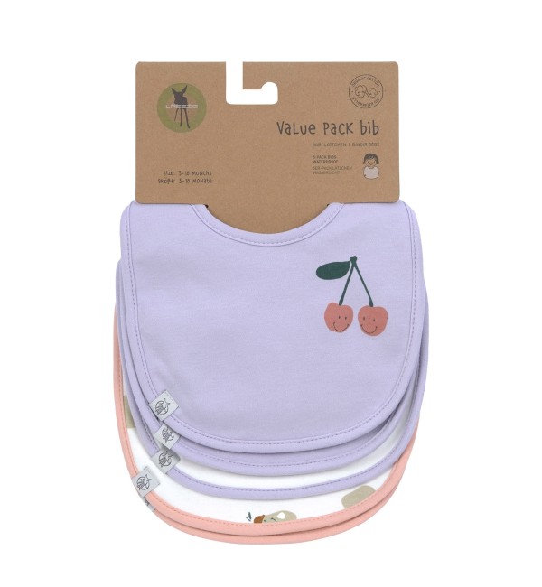 Set de baberos Lassig, 5 unidades