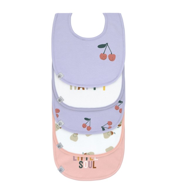 Set de baberos Lassig, 5 unidades