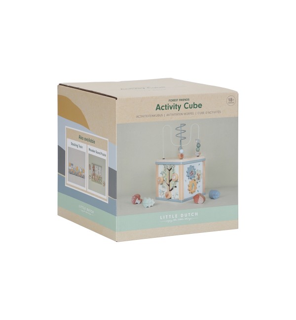 Cubo Di Legno Little Dutch Multi-Attività