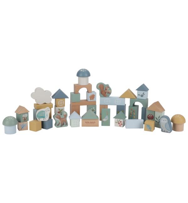 Little Dutch Forest Friends Building Cubes