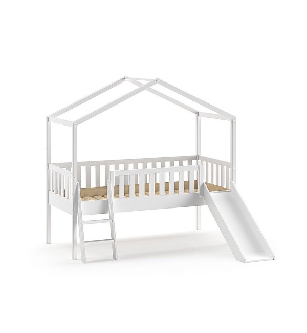 Letto Casetta Dallas Con Doghe Vipack 90x200 cm