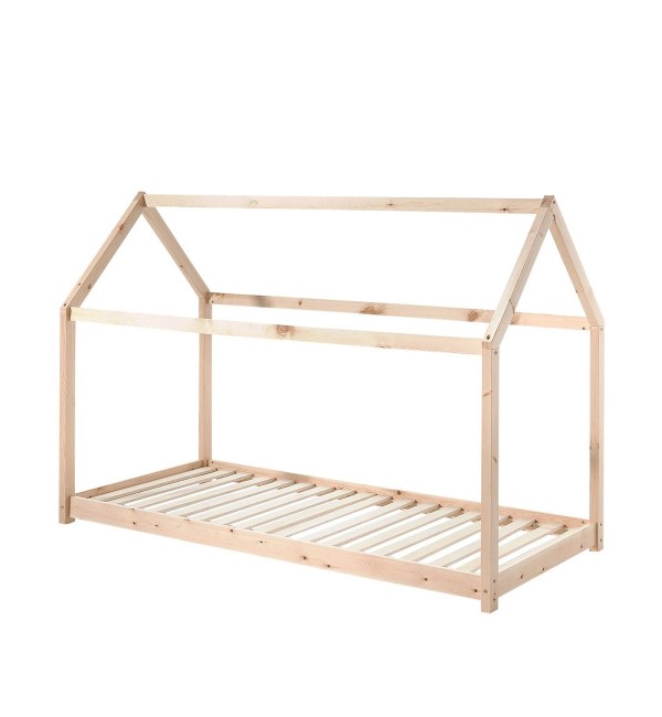 Lit cabane à lattes Vipack 90x200 cm