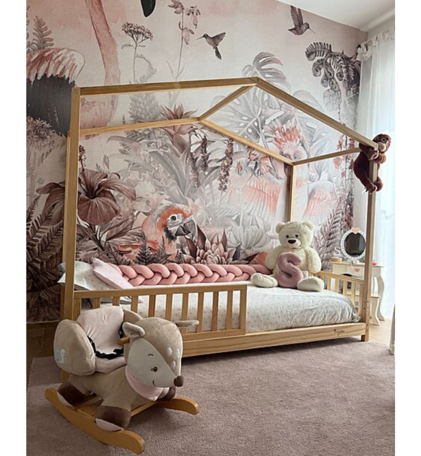 Letto Montessori Evolutivo Evi 4 in 1 - 200x90 cm - Dalla Nascita ai 99 anni
