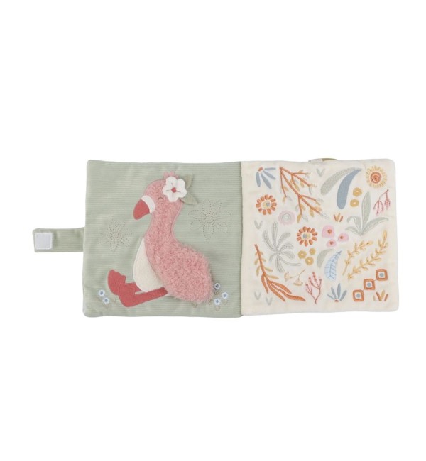  Libro Morbido Safari Friends - Little Dutch