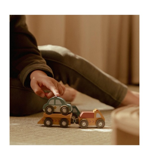 Wooden Vehicle Set Little Dutch